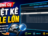 Quét file lớn Giải Phóng Dung Lượng Ổ Cứng Trực Quan Cùng Jarvis Disk Analyzer Pro v8